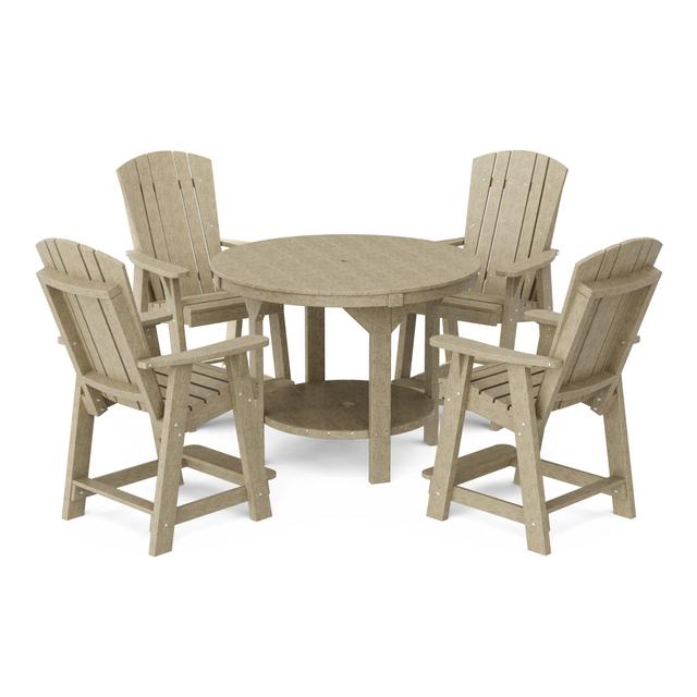 Heritage 5-Piece 48" Pub Table Set